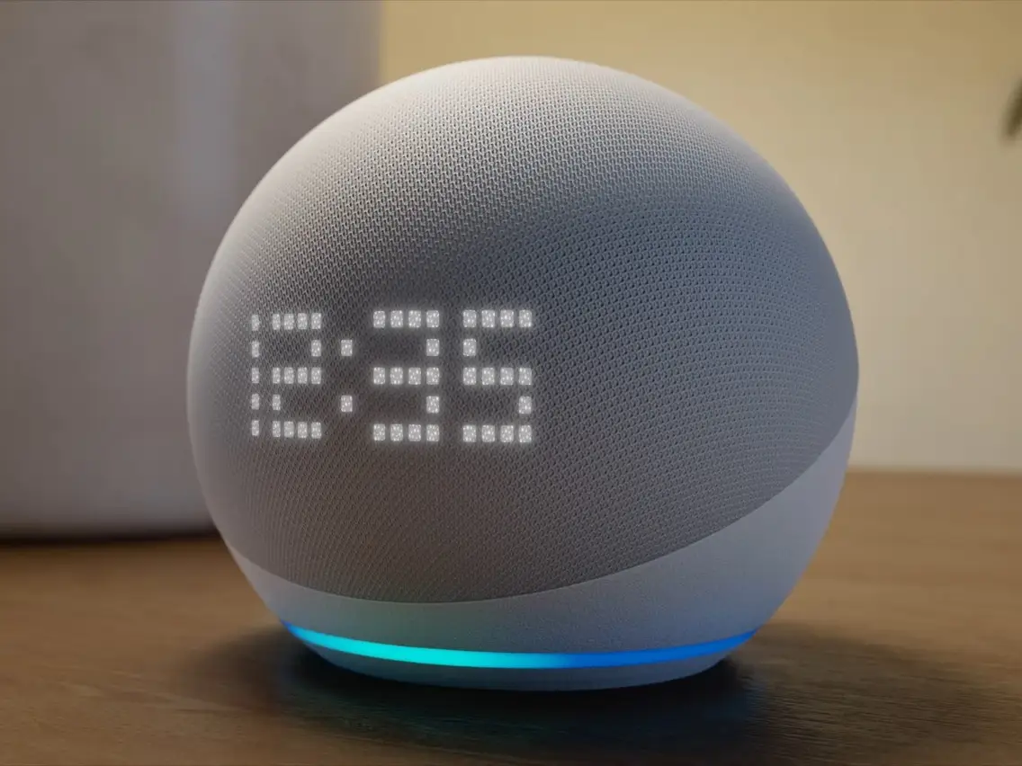 Nuevo Echo Dot Con Reloj (5.ª Generación, Modelo 2022)