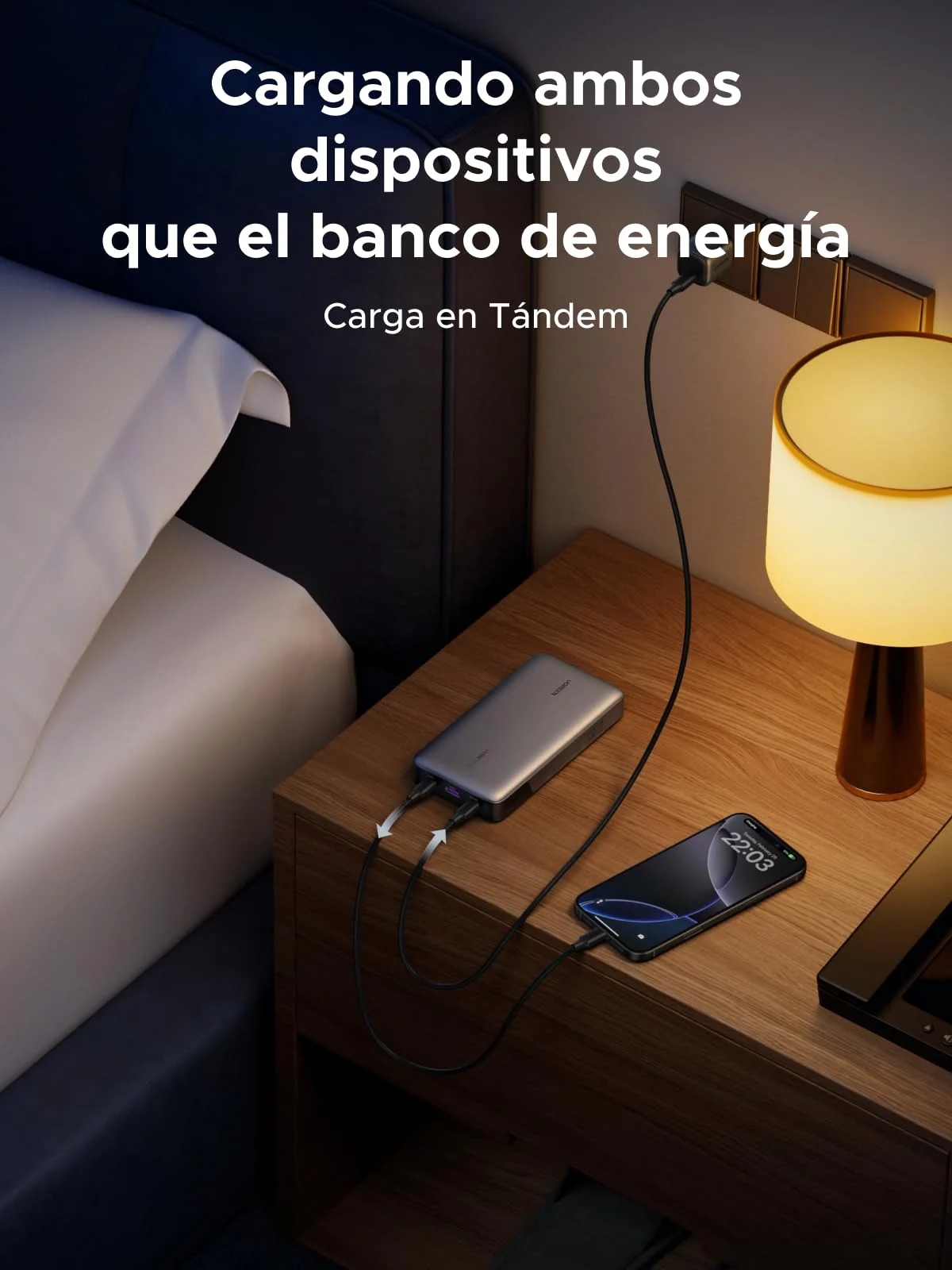 UGREEN Nexode Power Bank 145W 25000mAh, Cargador Portátil - Imagen 4